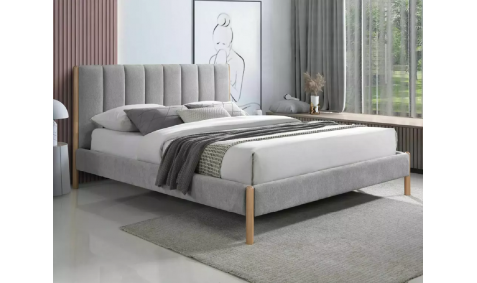Belmont Raven voodi helehall 160x200 | Voodid | ZIPhome.ee изображение 2