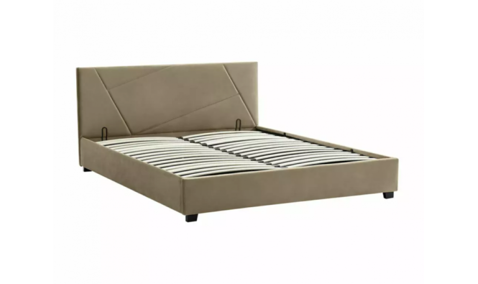Columbia Velvet voodi 140x200 beež | Magamistuba | ZIPhome.ee kuva 4