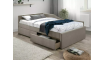 Eliot Velvet voodi 120x200 tumebeež | 100% качество Eliot Velvet voodi 120x200 tumebeež | Magamistuba | ZIPhome.ee изображение 1