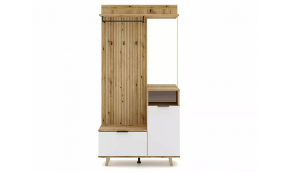 Koridori komplekt P-013 tamm/valge | Koridor | ZIPhome.ee pilt 1