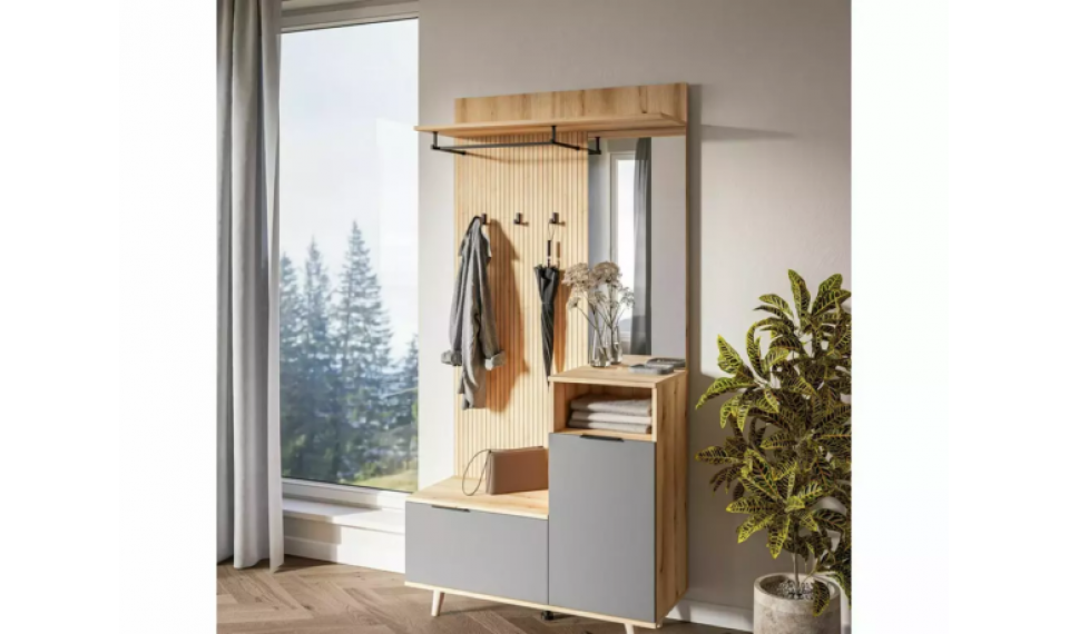 Koridori komplekt P-013 tamm/grafiit | Riidenagi | ZIPhome.ee pilt 2