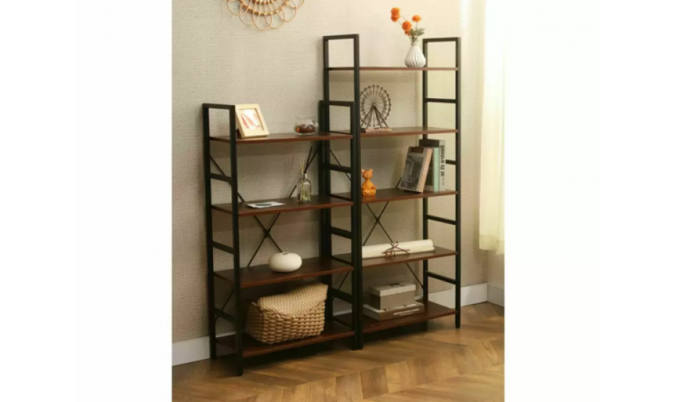 Loft R4 riiul must | Raamatukapid ja vitriinid | ZIPhome.ee pilt 2