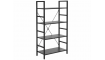 Loft R4 riiul must | Raamatukapid ja vitriinid | ZIPhome.ee pilt 1