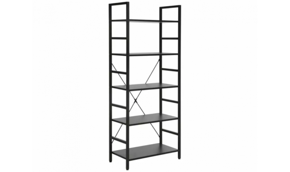 Loft R5 riiul tume pähkel | Raamatukapid ja vitriinid | ZIPhome.ee pilt 1