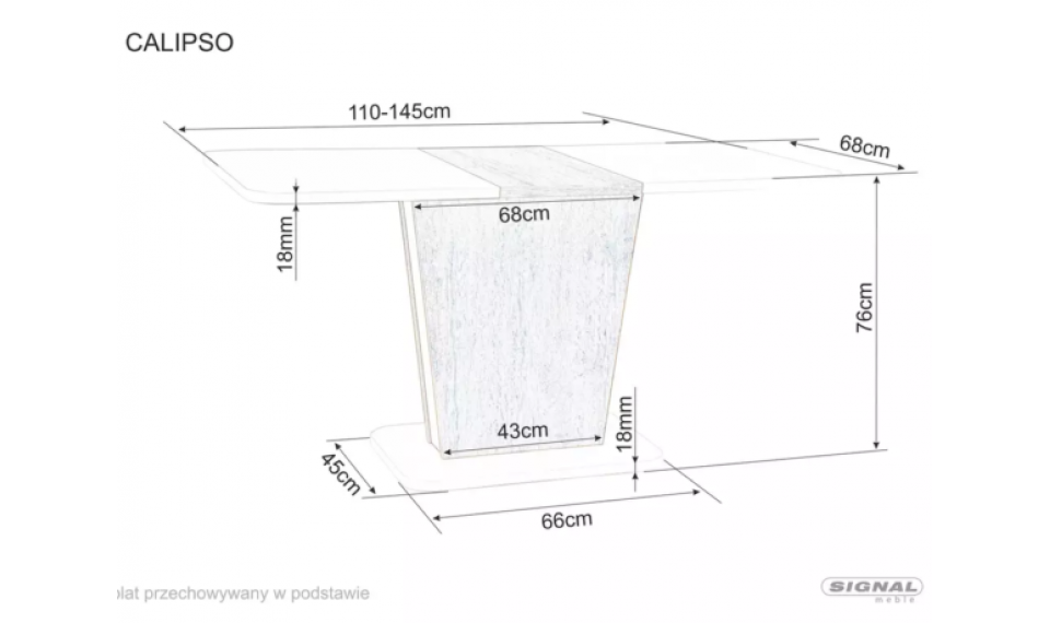 Calipso table | Lauad | ZIPhome.ee pilt 5
