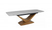 Extendable dining table DOLCE ceramic white statuario venato/oak 180-240x95 cm | Tables | ZIPhome.ee image 1
