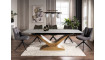 Extendable dining table DOLCE ceramic white statuario venato/oak 180-240x95 cm | Tables | ZIPhome.ee image 4