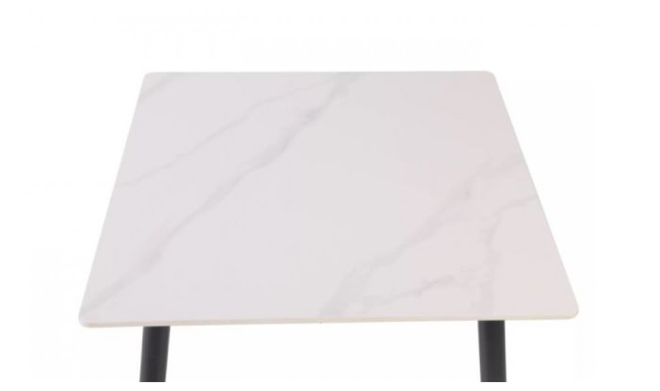Dining table RION white marble 80x80 cm | Tables | ZIPhome.ee image 4
