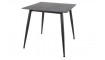 Dining table RION black marble 80x80 cm | Tables | ZIPhome.ee image 1
