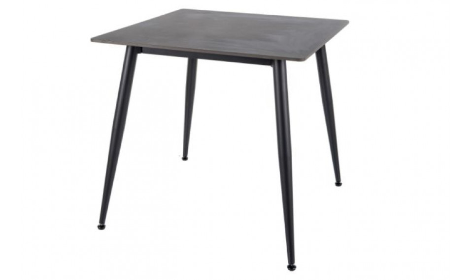Dining table RION black marble 80x80 cm | Tables | ZIPhome.ee image 1