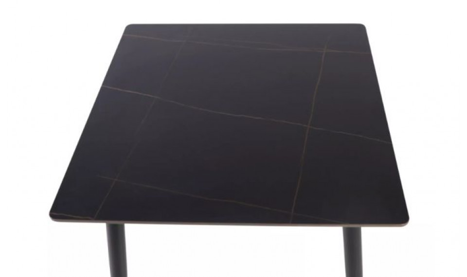 Dining table RION black marble 80x80 cm | Tables | ZIPhome.ee image 2