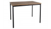 Dining table CITY oak artisan/black 110X75 cm | Tables | ZIPhome.ee image 1