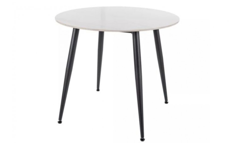 Ümmargune söögilaud RION valge marmor 90 cm | Lauad | ZIPhome.ee pilt 1