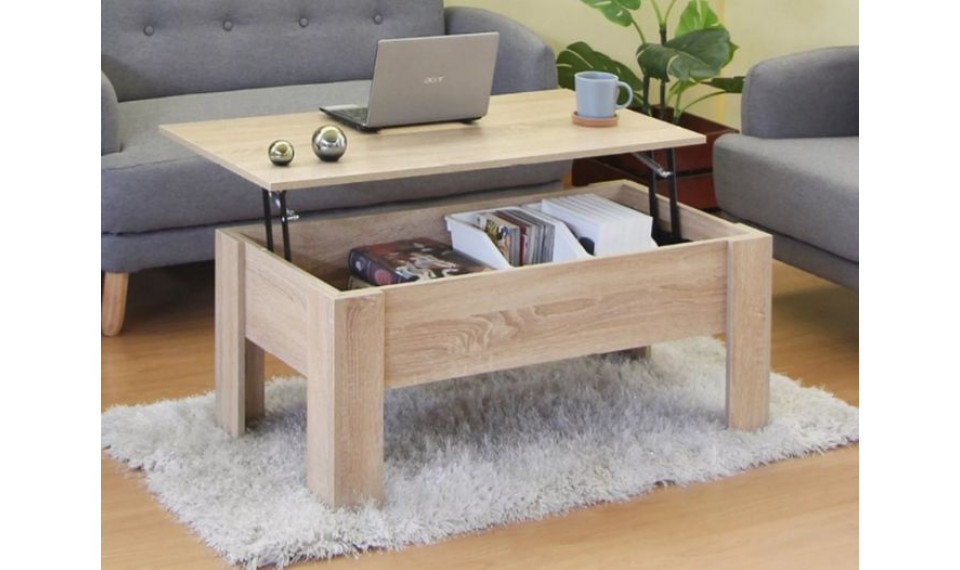 Diivanilaud RIWA tamm 100x50 cm | Kohvilauad | ZIPhome.ee kuva 4