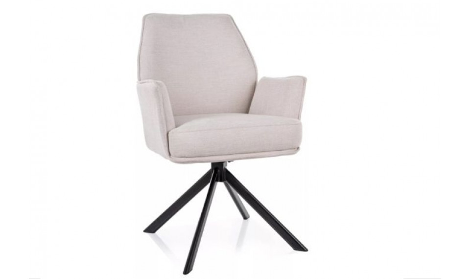 Swivel chair HUGO light beige Brego 22 | Chairs and swivel chairs | ZIPhome.ee image 1