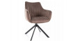 Azalia Velvet cappuccino chair | Kitchen | ZIPhome.ee image 1