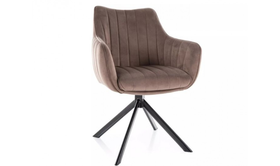 Azalia Velvet cappuccino chair | Kitchen | ZIPhome.ee image 1