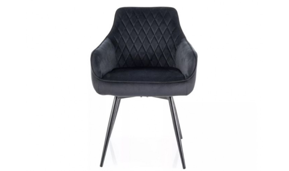 Swivel chair MARLO velvet Bluvel 14 grey | Chairs and swivel chairs | ZIPhome.ee image 3