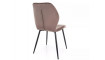 Dining chair MIKE velvet Bluvel 38 cappuccino | Chairs | ZIPhome.ee image 2
