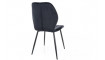 Dining chair MIKE velvet Bluvel 19 black | Chairs | ZIPhome.ee image 2