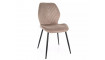 Dining chair MIKE velvet Bluvel 40 dark beige | Chairs | ZIPhome.ee image 1