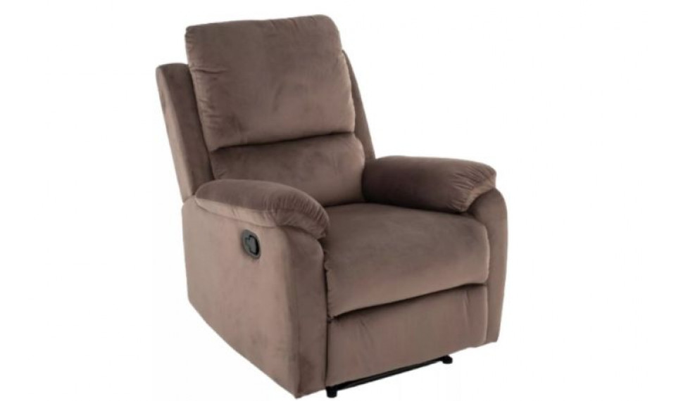 Spencer 1 Velvet convertible armchair cappuccino 38 | Armchairs | ZIPhome.ee image 1