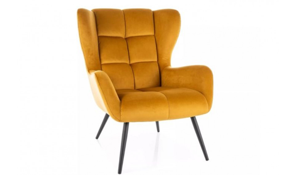 Кресло Louis Velvet карри 68 | Стулья и кресла | ZIPhome.ee изображение 1