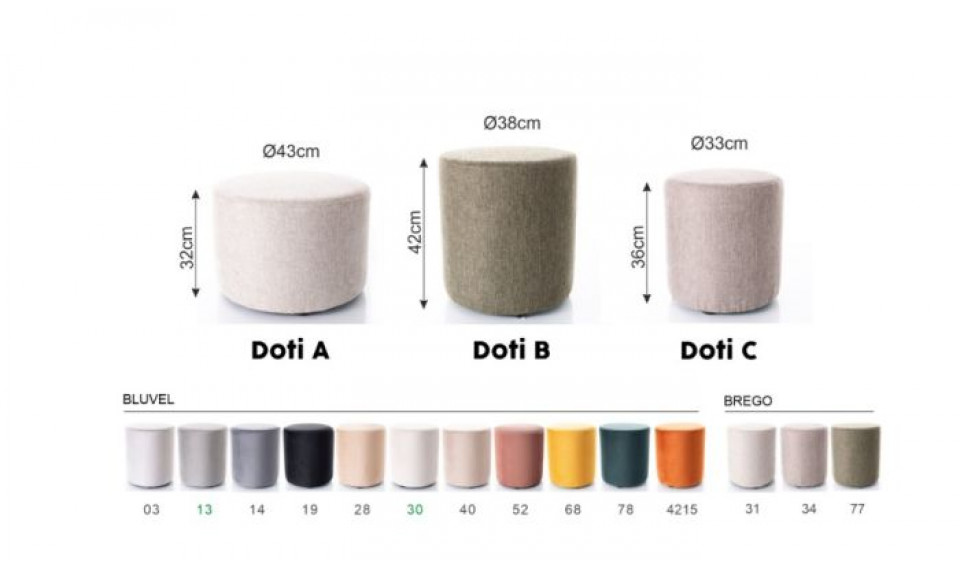 Тумба DOTI B 38 см helehall Bluvel 03 | Мягкая мебель | ZIPhome.ee изображение 2