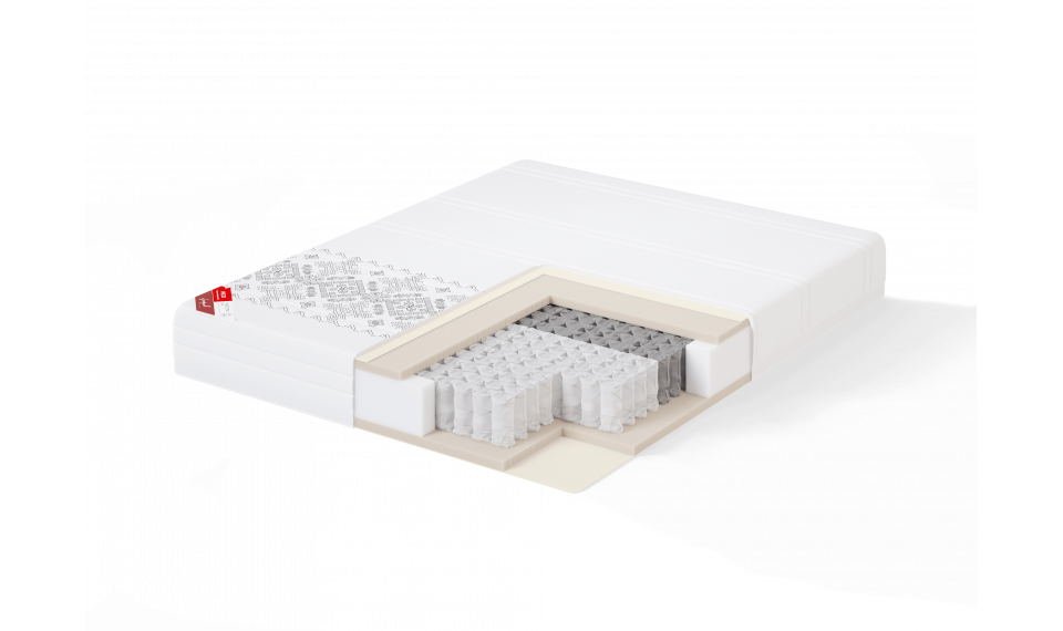 RED POCKET ETNO SPRING MATTRESS 1200x2000 | RED Sleepwell | ZIPhome.ee image 1
