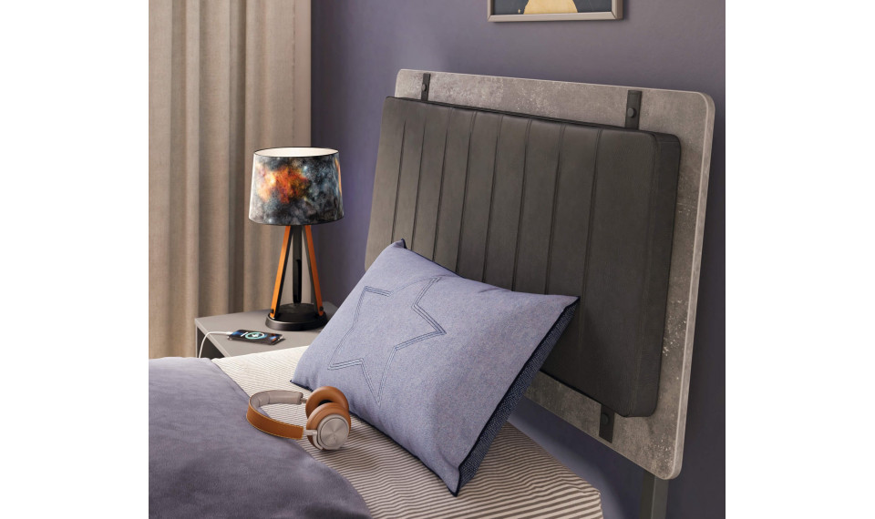 SPACE GRAY voodi (120x200 cm) | Space Gray | ZIPhome.ee pilt 6