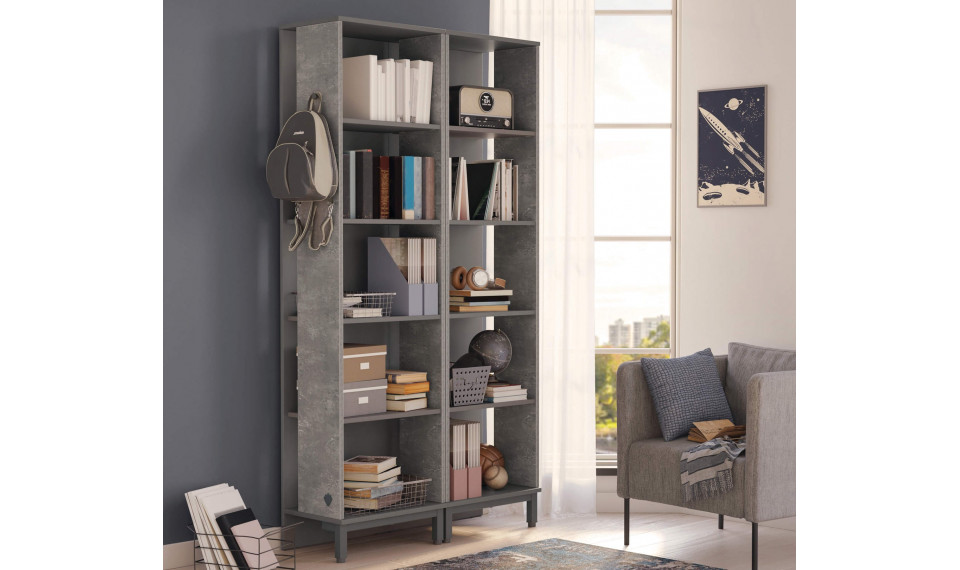 SPACE GRAY raamaturiiul | Space Gray | ZIPhome.ee pilt 3