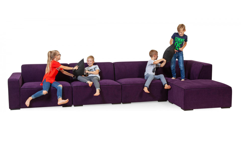 Jesse модульный диван 1S arm+1S+1S+C+Stool XXL | Угловые диваны | ZIPhome.ee изображение 1