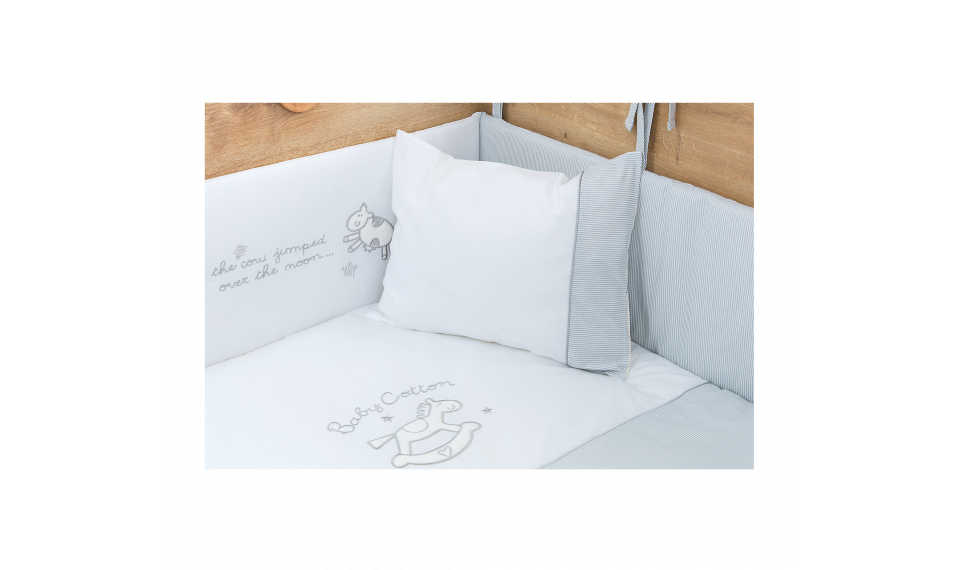 BABY COTTON BEDDING SET (70x140 cm) | Children's textile | ZIPhome.ee image 1
