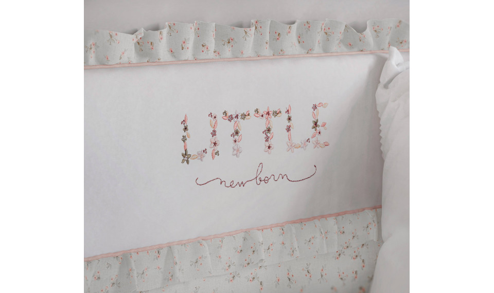 BUNNY GIRL BABY BEDDING SET (70x130 cm) | Children's textile | ZIPhome.ee image 8