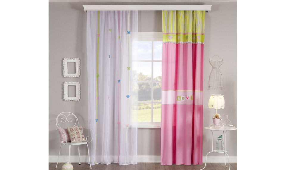 LOVE kardin (140x260 cm) | Laste tekstiil | ZIPhome.ee pilt 2