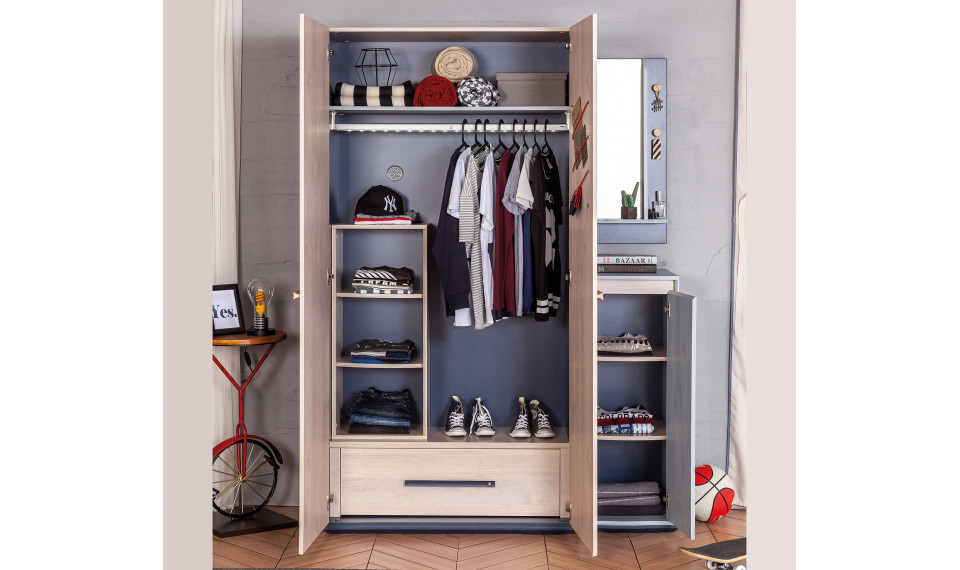 TRIO 2 DOORS WARDROBE | Trio | ZIPhome.ee kuva 4