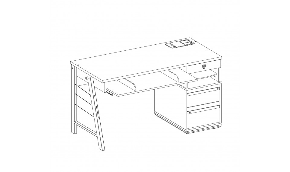 TRIO LARGE STUDY DESK | Trio | ZIPhome.ee kuva 8