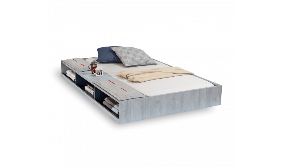 TRIO liisavoodi riiulidega (90x190 cm) | Trio | ZIPhome.ee pilt 1