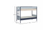 TRIO LINE двухъярусная кровать (90x200 cm) | 100% качество TRIO LINE двухъярусная кровать (90x200 cm) | Детская мебель | ZIPhome.ee изображение 3