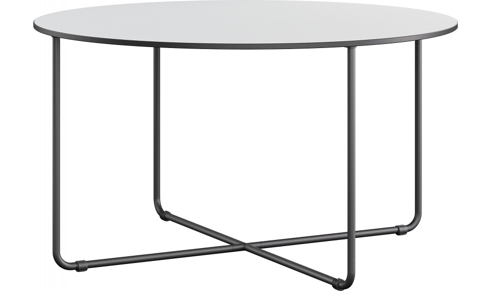 Coffee table high with bent frame Mundi black/grey | Outdoor | ZIPhome.ee image 1