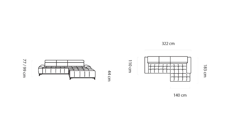 PALLADIO MINI  corner sofa | Corner sofas | ZIPhome.ee image 7