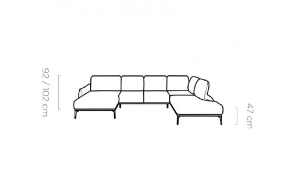 STORM XL Corner sofa | Soft furniture | ZIPhome.ee image 5