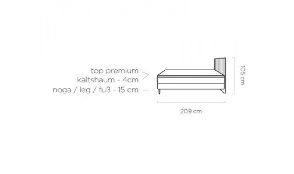 NEPO 100x200 Voodi | Voodid | ZIPhome.ee image 6
