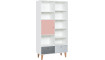 Bookcase wide Concept by VOX II whiteB/G/S/RO | Concept | ZIPhome.ee image 1