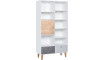 Bookcase wide Concept by VOX II white/white/graphite/grey/oak | Concept | ZIPhome.ee image 1